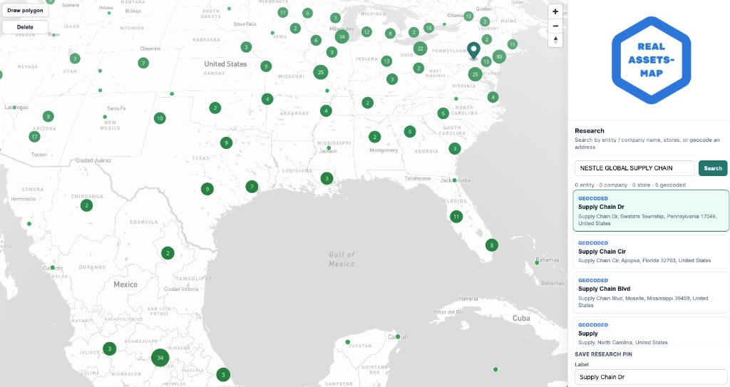 Supply chain across the Americas